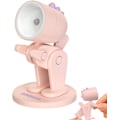 Miniatyrbillede 5 af 8: Unik Dinosaur Bordlampe | LED-lampe til soveværelse | Sød lampe til studerendes øjenbeskyttelse, justerbar bordlampe til boligindretning Pink