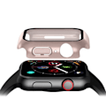 Miniatyrbilde 3 av 5: Full Cover Case Herdet Glass Apple Watch 38/40/42/44 mm Rose Gold PinkGold 42mm