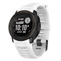 Miniatyrbilde 3 av 5: Silikon Klokkereim for Garmin Instinct Tactical/Instinct Tide/Instinct 2/Instinct Armbånd med Svart Spenne White
