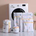 Miniatyrbilde 2 av 8: Vaskesekker med netting Anti-deformasjon undertøy Vask Toalettveske Glidelås for vaskemaskin 60*60 60*60
