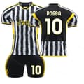 Juventus 23/24 Hemmadräkt Fotbollströja Set - 10 POGBA 10 POGBA #M