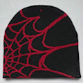 Miniatyrbillede 2 af 5: Vinter Beanie Strikket Hat Blød Edderkoppeweb Løstsiddende Slouchy Strikket Vinter Varme Beanies til Koldt Vejr Skate Cap E