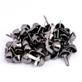 Pikkukuva 1 / 4: 50 kpl Kukkaron kukkaron niitit Nailhead Stud Spike Nahka käsityötarvikkeet (Musta 10mm)