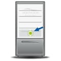 Miniatyrbillede 5 af 6: 2-pak Samsung DA29-00020B HAF-CIN/EXP kølevandsfilter (2 stk.)