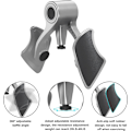 Miniatyrbilde 2 av 5: Lårtoning Pelvic Floor Inner Thigh Exerciser Strengthener for Kvinner og Menn Justerbar Styrke Inner & Outer Thigh Exerciser Gray
