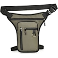 Miniatyrbild 1 av 3: Benficka, Drop Leg Bag, Vandring Multi-Pocket Midjeväska, Lårväska Utomhus Midjeväska Gold