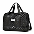 Miniatyrbillede 3 af 5: Luksuriøs Oversized Duffel Bag - Stilfuld & Holdbar med Vandtæt Rum Multi-Funktionel Carr Blue