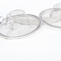 Miniatyrbillede 7 af 8: 2 stk. Badeværelsesafløbsfilter i rustfrit stål Brusehårfanger Sølv 7CM 7CM