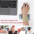 Miniatyrbilde 6 av 7: Søt håndleddstøtte musematte liten katt håndleddstøtte ergonomisk musematte mykt minne skum håndleddstøtte skrivebordsmatte for datamaskin bærbar PC