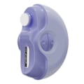 Miniatyrbild 1 av 5: 2 i 1 Elektrisk Polerande Automatisk Nagelklippare USB Uppladdningsbar Säkerhets Nagelklippare för Hemresa Bärbar Effektiv Exakt Hållbar Purple