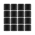 Pikkukuva 1 / 10: Ilma frittiilikumin puskurit Kumi puskurit 16PCS 16PCS 16Pcs 16Pcs