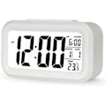 Miniatyrbild 1 av 5: Digital Väckarklocka LED-Display Snooze Smart Ljussensor för Sovrum Hemmakontor och Resor