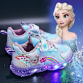 Miniatyrbilde 1 av 5: Luminous Sko for Barn - Blinkende Sneakers for Jenter - Lysende Trenere - Størrelse 28