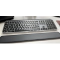 Miniatyrbillede 2 af 6: Premium Vinklet Ergonomisk Akryl Computer Tastatur Riser Stativ Håndledsstøtte