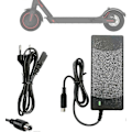 Miniatyrbillede 1 af 5: Charr til M365, 42v 2a Elektrisk Scooter Charr, Hurtig Charr