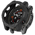 Miniatyrbild 1 av 2: TPU Klockfodral för Garmin Epix Pro 51mm/(gen 2) 51mm /fenix 7x Pro / 7x, Repskyddande Ihåligt Skydd Black