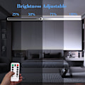 Miniatyrbillede 5 af 7: 3m LED-strimler med batteri og fjernbetjening, 90 LED-lysstrimler, vandtætte, 8 tilstande, dæmpbare, timer, selvklæbende, klippbare til soveværelsesspejl cold light