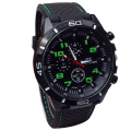 Miniatyrbild 1 av 2: 2015 Quartz Watch Herr Militärklockor Sportarmbandsur Silikon Mode Timmar A