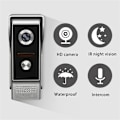 Miniatyrbild 2 av 5: 4,3 Tums Trådbunden Videodörrtelefon System Visuell Intercom Dörrklocka Med 1 Monitor + 1 * 700TVL Utomhuskamera För Hemövervakning