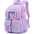 Miniatyrbild 1 av 7: Ryggsäck för flickor - Skolväska för mellanstadiet - Bokväska för grundskolan - Kawaii Ita Ryggsäck Purple