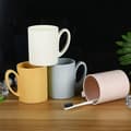 Set med 4 kaffemuggar, kaffekoppar i plast
