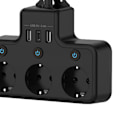 Pikkukuva 4 / 5: Virtapistorasia EU-sovitin Pikalataus, 4000W 16A, Matka-adapteripistokkeet Sähköpistorasiat