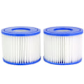 Miniatyrbillede 1 af 5: Varmtvandsfilter, Udskiftningsfilter til Bestway Filterpatron VI til Swimmingpool, til alle Lay-Z-Spa-modeller - Hawaii, Miami, Paris, Vegas, Monaco
