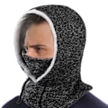 Pikkukuva 4 / 5: Balaclava syksy- ja talvipyöräilyhattu ulkona kylmä ja tuulenpitävä hiihtohattu lämmin musta ja harmaa