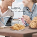 Miniatyrbilde 5 av 5: Katt Kaffe Par Mugs,Søte Morsomme Tekopper Sett,Bryllupskrus for Bryllupsdekorasjoner,Bryllupsgaver for Brud og Brudgom,Kyss Matchende Gave