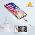Miniatyrbild 4 av 6: Lightning till USB C-adapter, stödjer PD 60W snabbladdning och dataöverföring för 15/15 Pro/15 Plus/15 Pro Max grey
