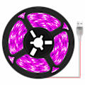Miniatyrbild 1 av 5: LED växtbelysningsremsor Vattentät klippbar remsa USB odlingslampa för inomhusväxter Suckulenter Hydroponics Växthus 1m