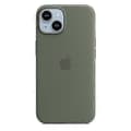 Silikonfodral kompatibelt med iPhone 14 - Mjukt, stötsäkert, tunt skyddsfodral Oliv Oliv Olive