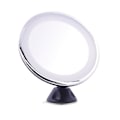 Miniatyrbild 2 av 5: Sugkopp Makeup Spegel LED-ljus & x10 förstoring - Svart