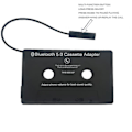Miniatyrbilde 2 av 4: Bilstereo Bluetooth Kassettspiller Kassettspiller Bluetooth 5.0 Kassett Aux Adapter Svart