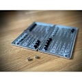 Miniatyrbilde 3 av 3: Magnetisk Backgammon / Reise Backgammon i Lommeformat Spill Sølv Julegave