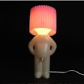 Miniatyrbild 1 av 5: Kreativ Liten Nattlampa LED Fnissande Pojklampa SVART EU-STICK Svart EU-Stick-EU-Stick Pink