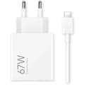 Miniatyrbilde 1 av 2: Xiaomi-kompatibel 67W HyperCharge-kombo, Type-A EU-plugg hurtiglader 67W
