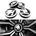 4-pack - Skoda Navkapslar / Fälgkapslar - Bil 56 mm