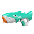 Miniatyrbillede 1 af 4: Elektrisk vandpistol Automatisk vandpistol med vandabsorption, Haj elektriske vandpistoler, Stor kapacitet 600ML, Grøn