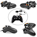 Pikkukuva 3 / 5: Johdotettu ohjain, USB-pelikonsoli Microsoft Xbox 360/slim/PC:lle (musta)