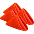Tygnapkins – 24-pack, återanvändbara (Orange, 43 x 43 cm) Orange Orange Orange
