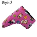 Golf Putter Head Cover Golfkøllehodebeskytter STIL - 3 STIL - 3 Stil-3 Style-3 Style-3