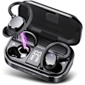 Pikkukuva 1 / 6: Langattomat nappikuulokkeet, HiFi-stereofoninen ääni Bluetooth 5.3 -langattomat kuulokkeet 4 ENC -melunvaimennusmikrofonilla, IP7-vedenpitävät nappikuulokkeet, 40 tunnin toistoaika