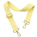 Axelremmar för handväskor Breda axelremmar för handväskor Justerbar broderad handväskrem som ersättning Gold Hardware-yellow