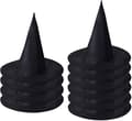 10-pack häxhatt svarta Halloween-partyhattar vuxendräkttillbehör maskerad