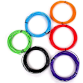 Miniatyrbillede 2 af 5: 3D Pen Filament Efterfyldning 1,75 mm 3D Printer Filament Til 3D Penne Normalt 5 Meter (Tilfældig Farve) 60-100 ℃