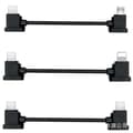 Miniatyrbillede 1 af 3: Kabel til belysning/USB Type-C/Micro-USB til DJI Mavic Air2 mini2 USB Type-C PVC 30CM USB Type-C PVC 30 cm USB Type-C PVC 30 cm USB Type- PVC 30 cm USB Type-C