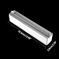 Miniatyrbillede 5 af 5: Husholdningskøkken plastfolie opbevaringskutter magnetisk vægmonteret plastfolie tin folie divider boks kutter