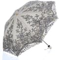 Vikbart UV-parasoll Snö/Regn/Solparaply Broderat Bröllopsparaply