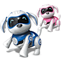 Miniatyrbild 3 av 3: RC Smart Robot Hund Elektrisk Trådlös Fjärrkontroll Leksak Sjung Dans Gå blue